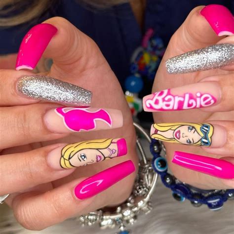 barbie long nails